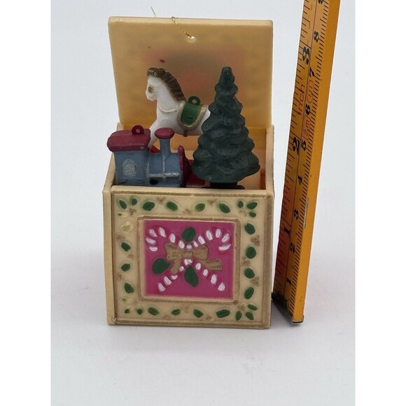 Vintage Toy Box Christmas Tree Ornament Traditional Holiday Decorations - Picture 6 of 6